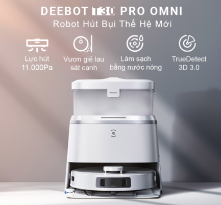 Robot hút bụi Ecovacs T30 Pro Omni - Hải Phòng