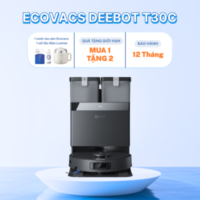 Robot hút bụi lau nhà Ecovacs Deebot T30C 2026 - Hải Phòng
