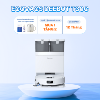 Robot hút bụi lau nhà Ecovacs Deebot T30C 2026 - Hải Phòng